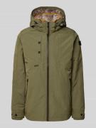 PME Legend Parka mit Kapuze in Oliv, Größe L