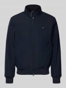 Tommy Hilfiger Relaxed Fit Blouson mit Logo-Stitching in Marine, Größe...