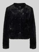 More & More Slim Fit Blazer mit aufgesetzten Taschen in Black, Größe 3...