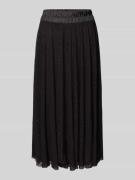 More & More Tüllrock mit Ziersteinbesatz und elastischem Bund in Black...