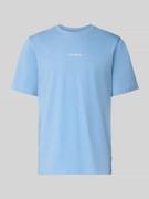 Les Deux T-Shirt mit Rundhalsausschnitt Modell 'Andrew' in Hellblau, G...