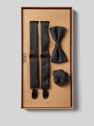 CINQUE Hosenträger im Set mit Fliege und Einstecktuch Modell 'Enrico' ...