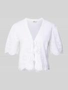 Only Regular Fit Tunika aus reiner Baumwolle Modell 'MIFFY' in Weiss, ...