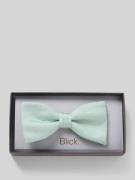 Blick Fliege aus Seide in Mint, Größe 1