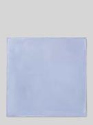 Monti Fein strukturiertes Einstecktuch aus Seide in Blau, Größe 1