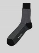 Falke Socken mit Label-Print in Black, Größe 39/40
