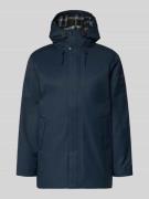 Barbour Regular Fit Parka aus Baumwoll-Mix in Marine, Größe L