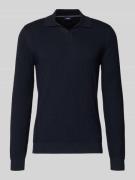 JOOP! Collection Strickpullover mit Umlegekragen Modell 'Galdino' in M...