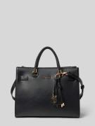 Liu Jo White Handtasche mit Label-Applikation Modell 'MANHATTAN' in Bl...