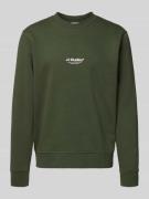 Jack & Jones Sweatshirt mit Label-Print Modell 'SOHO' in Dunkelgruen, ...