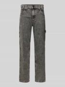Dickies Regular Fit Jeans mit Beintaschen Modell 'GARYVILLE' in Hellgr...