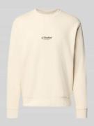 Jack & Jones Sweatshirt mit Label-Print Modell 'SOHO' in Beige, Größe ...