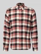 Barbour Slim Fit Freizeithemd aus reiner Baumwolle in Rot, Größe L