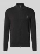 Polo Ralph Lauren Strickjacke mit Reißverschluss in Anthrazit Melange,...