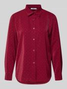 ZABAIONE Regular Fit Bluse mit Ziersteinbesatz Modell 'Il44lenia' in B...