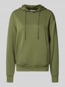 MSCH Copenhagen Hoodie aus Viskose-Mix mit Logo Modell 'IMA' in Oliv, ...