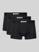 BOSS Trunks im 3er-Pack Modell 'MICRO ONE' in Black, Größe L