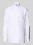 OLYMP Modern Fit Businesshemd mit extra langem Arm in Weiss, Größe 40L