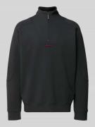 HUGO Regular Fit Sweatshirt aus Baumwoll-Mix Modell 'ATLAS' in Black, ...