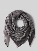 Guess Tuch aus Viskose mit Logo-Muster Modell 'ECO ERICA KEFIAH' in Bl...