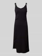 G-Star Raw Knielanges Kleid mit Label-Patch in Black, Größe S