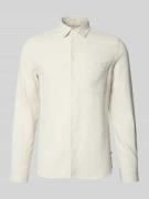 Samsøe Samsøe Freizeithemd mit Knopfleiste Modell 'SALIAM' in Ecru, Gr...
