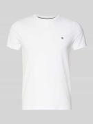 Tommy Hilfiger Slim Fit T-Shirt mit Rundhalsausschnitt in Weiss, Größe...