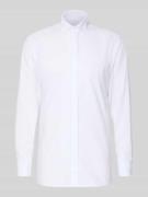 OLYMP Modern Fit Business-Hemd mit verdeckter Knopfleiste in Weiss, Gr...