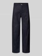 OPUS Barrel Jeans mit Eingrifftaschen Modell 'Lolah vision' in Dunkelb...