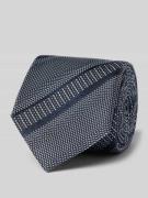 Willen Krawatte aus Seide im Allover-Look (7,5 cm) in Blau, Größe 1