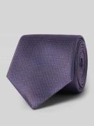 Willen Krawatte aus Seide mit Strukturmuster (6 cm) in Lila, Größe 1