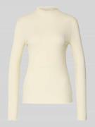 Marc O'Polo Denim Slim Fit Langarmshirt aus Lyocell-Mix in Offwhite, G...