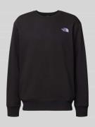 The North Face Sweatshirt mit Label-Print in Black, Größe L