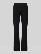 OPUS Straight Fit Stoffhose aus Viskose-Mix Modell 'Erja' in Black, Gr...