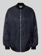 VILLA SOPHIE Bomberjacke mit Reißverschluss Modell 'JIL' in Marine, Gr...