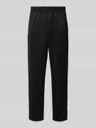 adidas Originals Straight Fit Sweatpants mit elastischem Bund in Black...