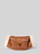 Coccinelle Umhängetasche mit Kunstfellbesatz Modell 'BEAT ARCTIC' in C...