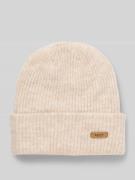 Barts Mütze in Strick-Optik Modell 'Witzia' in Offwhite, Größe 1