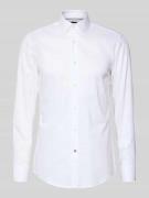 BOSS Slim Fit Business-Hemd mit Kentkragen Modell 'Hank Kent' in Weiss...