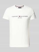 Tommy Hilfiger T-Shirt aus Bio-Baumwolle in Weiss, Größe XXXL