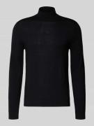 SELECTED HOMME Rollkragenpullover aus Merinowolle Modell 'TRAY' in Bla...