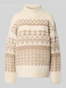 Vero Moda Comfort Fit Strickpullover aus Norweger-Strick Modell 'AMPLE...