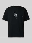 HUGO Regular Fit T-Shirt aus reiner Baumwolle Modell 'DOLLO' in Black,...