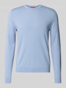 HUGO Regular Fit Strickpullover aus Viskose-Mix Modell 'SAN CODY-CV' i...