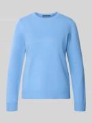 Betty Barclay Strickpullover mit gerippten Abschlüssen in Bleu, Größe ...