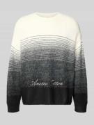 ANOTHER COTTON LAB Oversized Strickpullover mit gerippten Abschlüssen ...