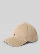 Tommy Hilfiger Basecap aus reiner Baumwolle in Sand, Größe 1
