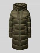 Marc O'Polo Steppmantel mit Kapuze und Daunenfüllung in Khaki, Größe 4...