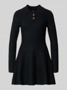 Bardot Cocktailkleid mit kurzer Knopfleiste Modell 'LEXTER' in Black, ...