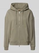 Smith and Soul Oversized Sweatjacke mit Kapuze in Khaki, Größe L